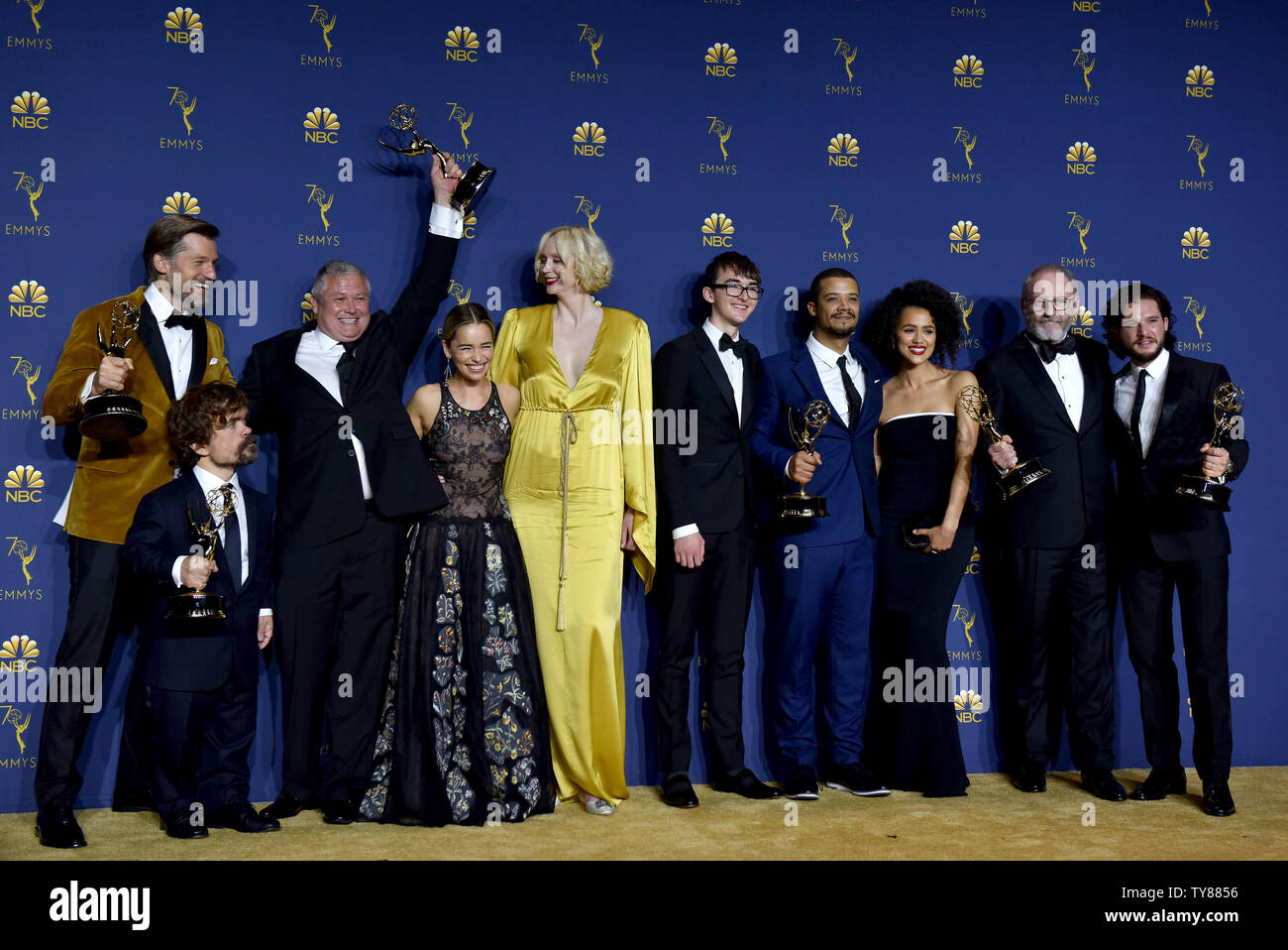 Cast And Crew Of Game Of Thrones Winners Of The Award For