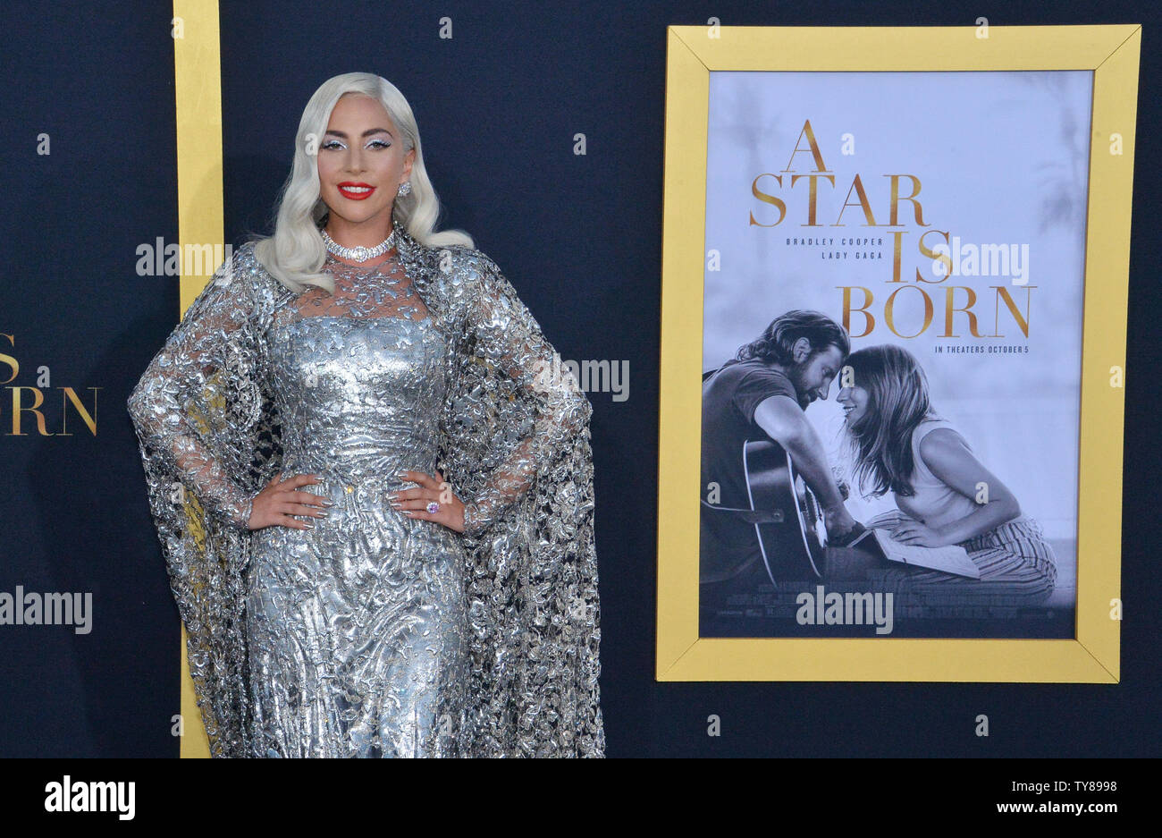 Cast Member Lady Gaga Attends The Premiere Of The Romantic Motion Picture Musical Drama A Star Is Born At The Shrine Auditorium In Los Angeles On September 24 18 The Remake Tells