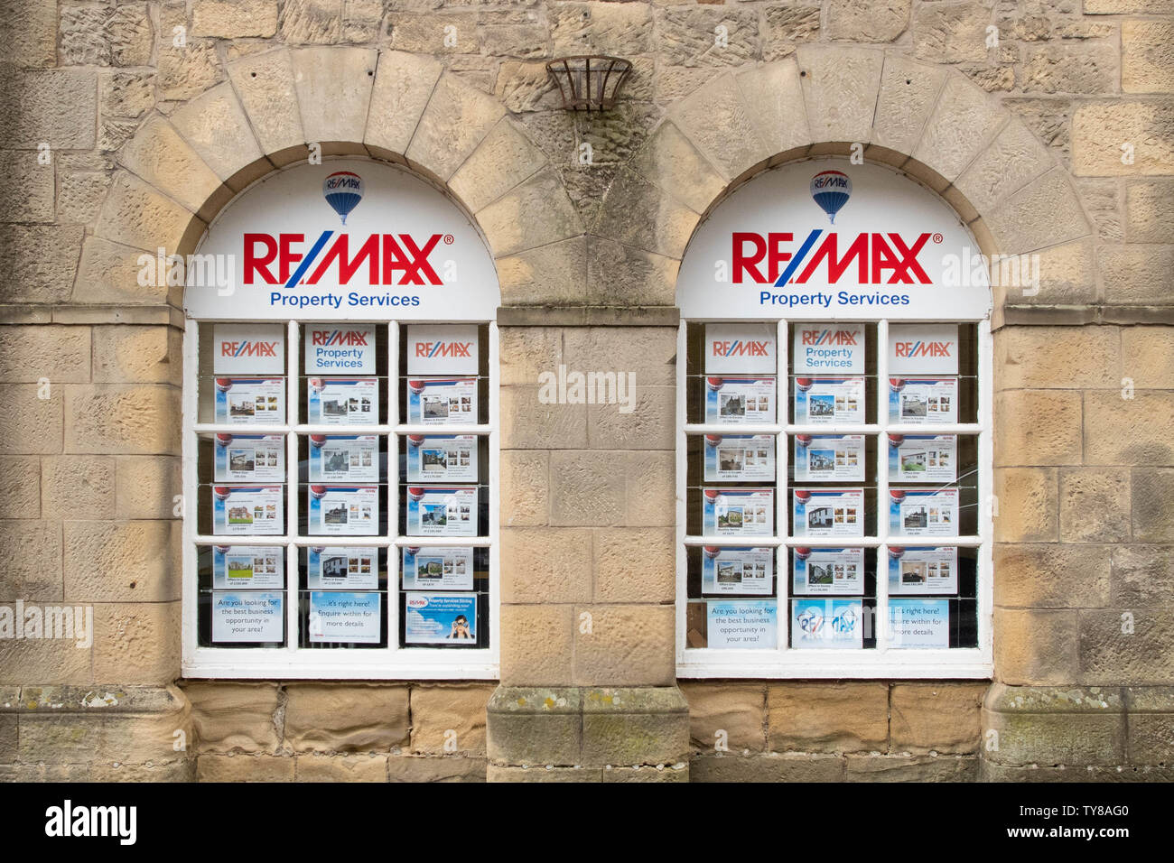 Re/Max estate agency, Stirling, Scotland, UK Stock Photo Alamy