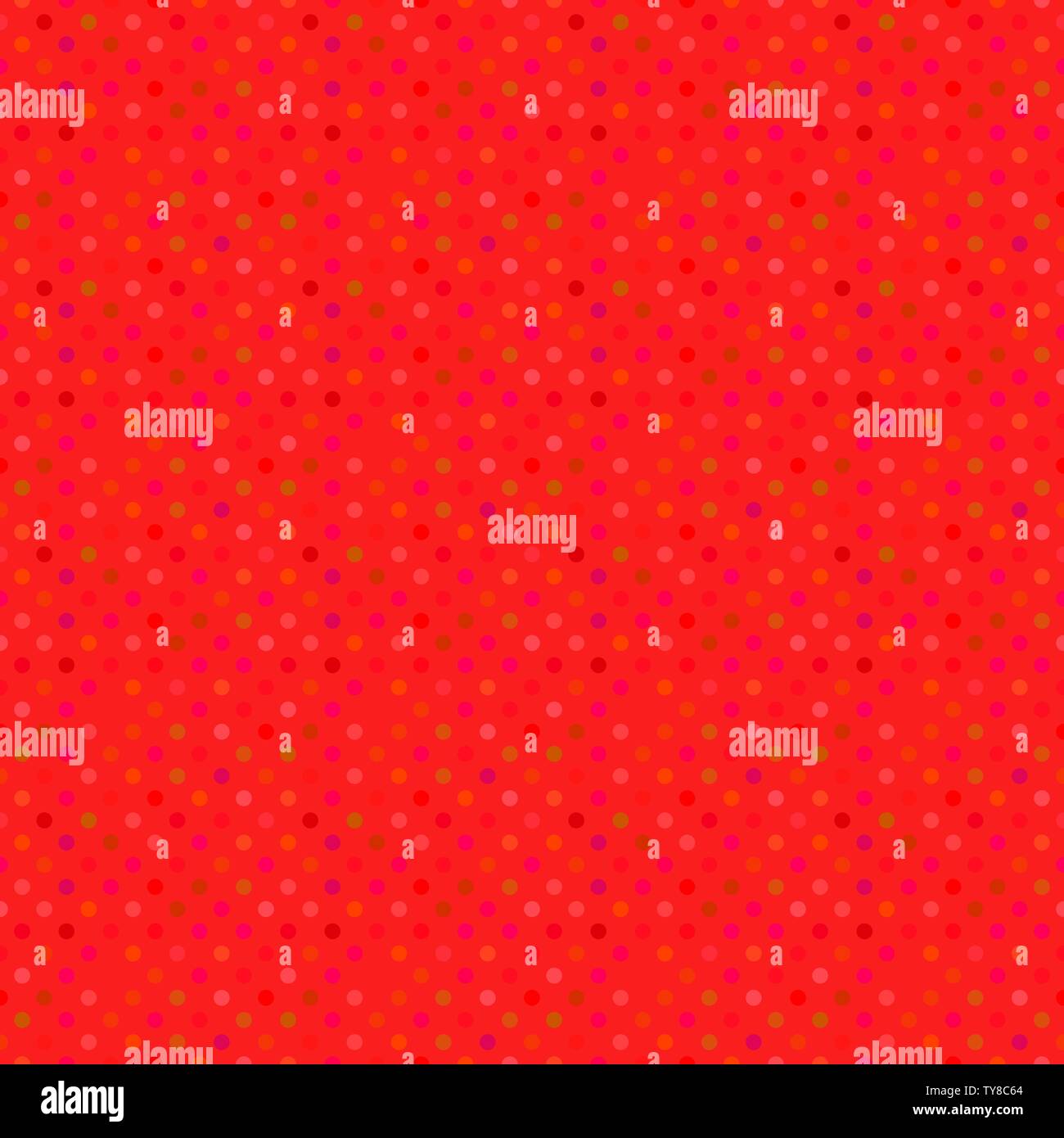 Geometrical circle pattern background - abstract red vector graphic ...
