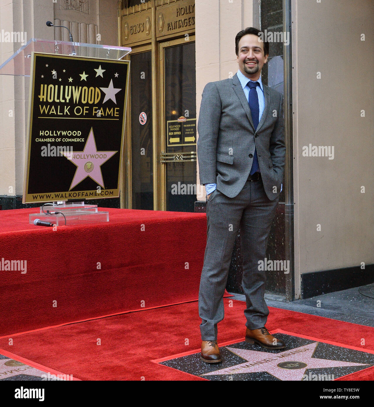 Lin manuel miranda shop walk of fame