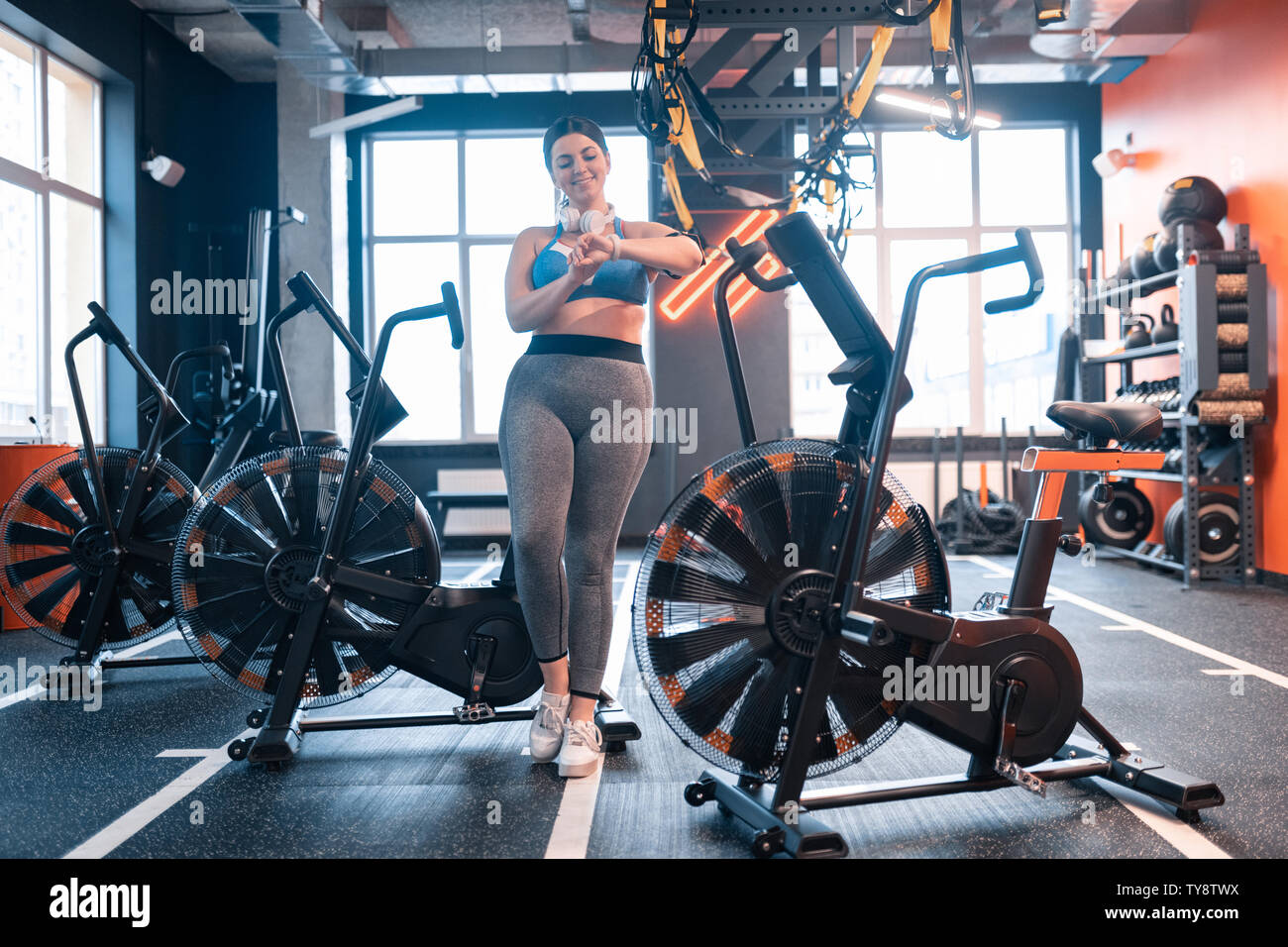 standing gym cycle