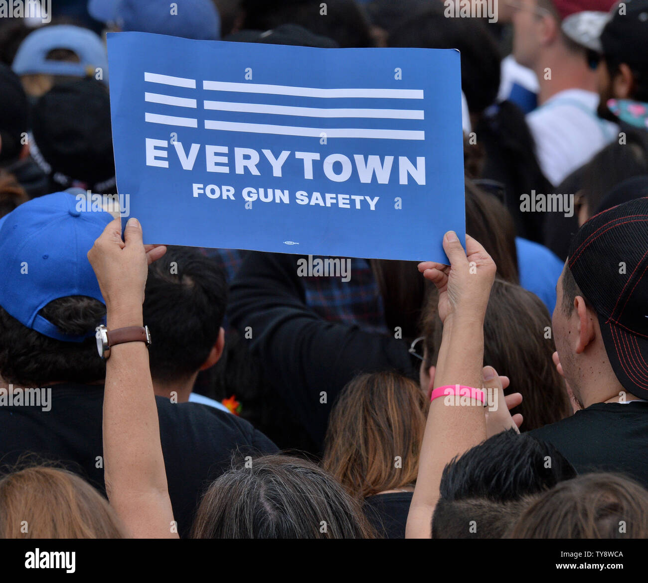 Thousands Of Senator Bernie Sanders Supporters Attend A