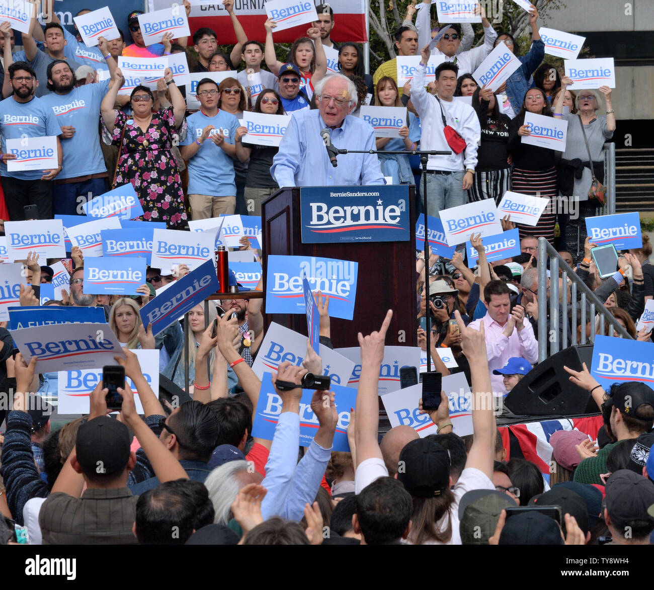 Senator Bernie Sanders A Candidate For The Democratic