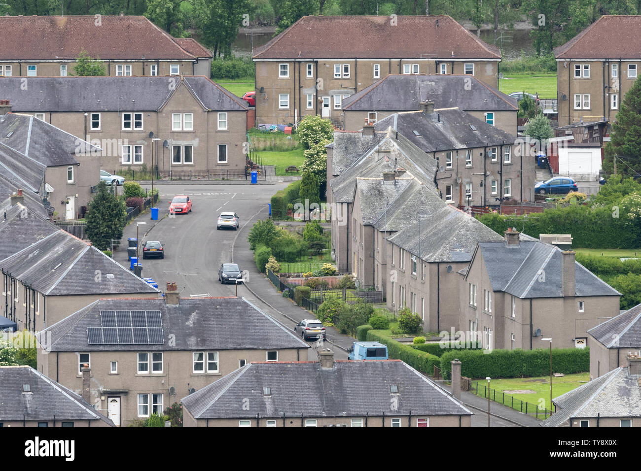 Raploch housing scheme, Stirling, Scotland, UK Stock Photo
