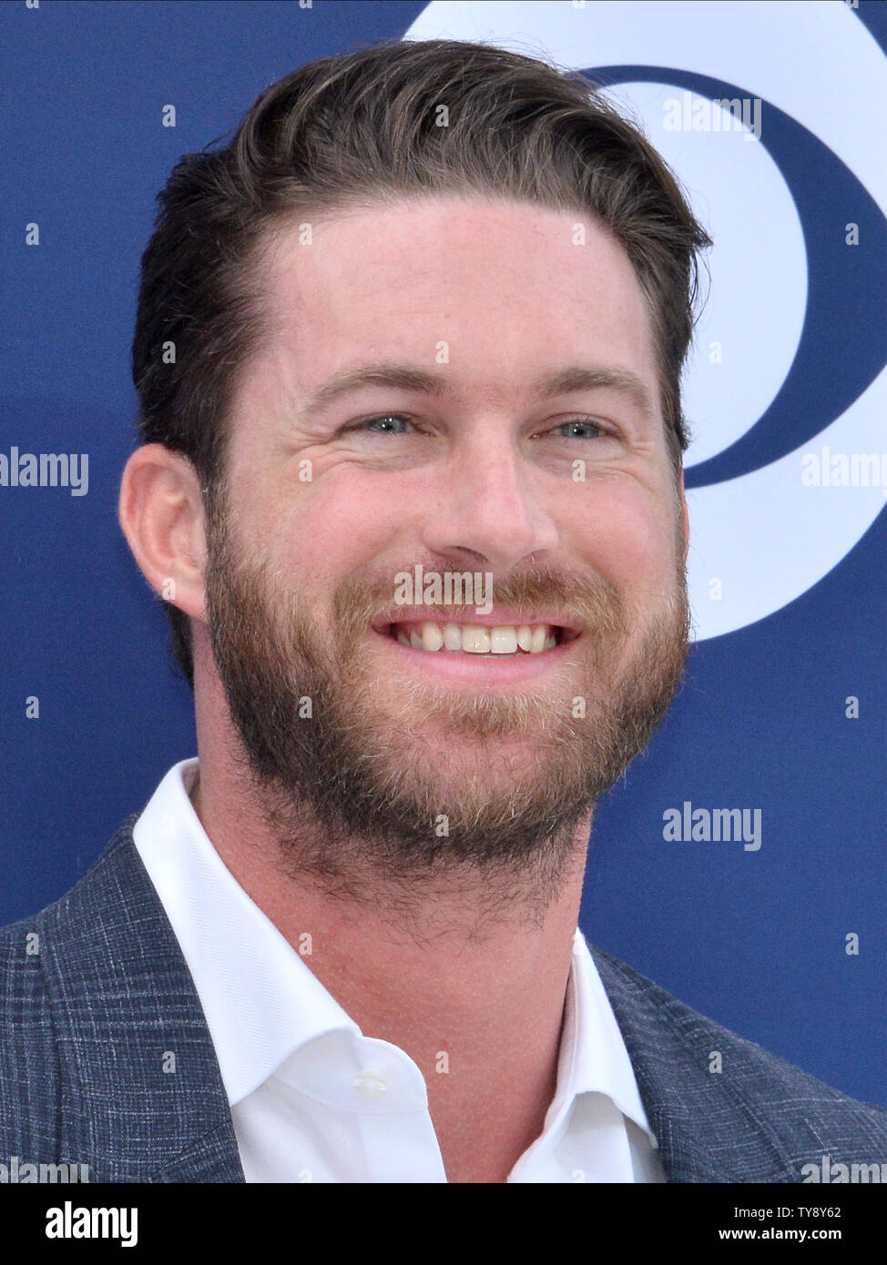 Riley Green attends the 54th annual Academy of Country Music Awards