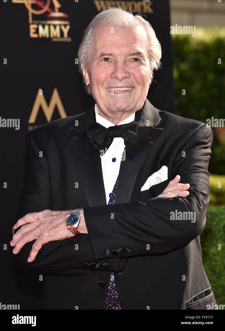 Lifetime Achievement Award recipient Chef Jacques Pepin arrives on the red carpet for the 46th Annual Daytime Creative Arts Emmy Awards at the Pasadena Civic Auditorium in Pasadena, California on May 3, 2019. Photo by Chris Chew/UPI Stock Photo