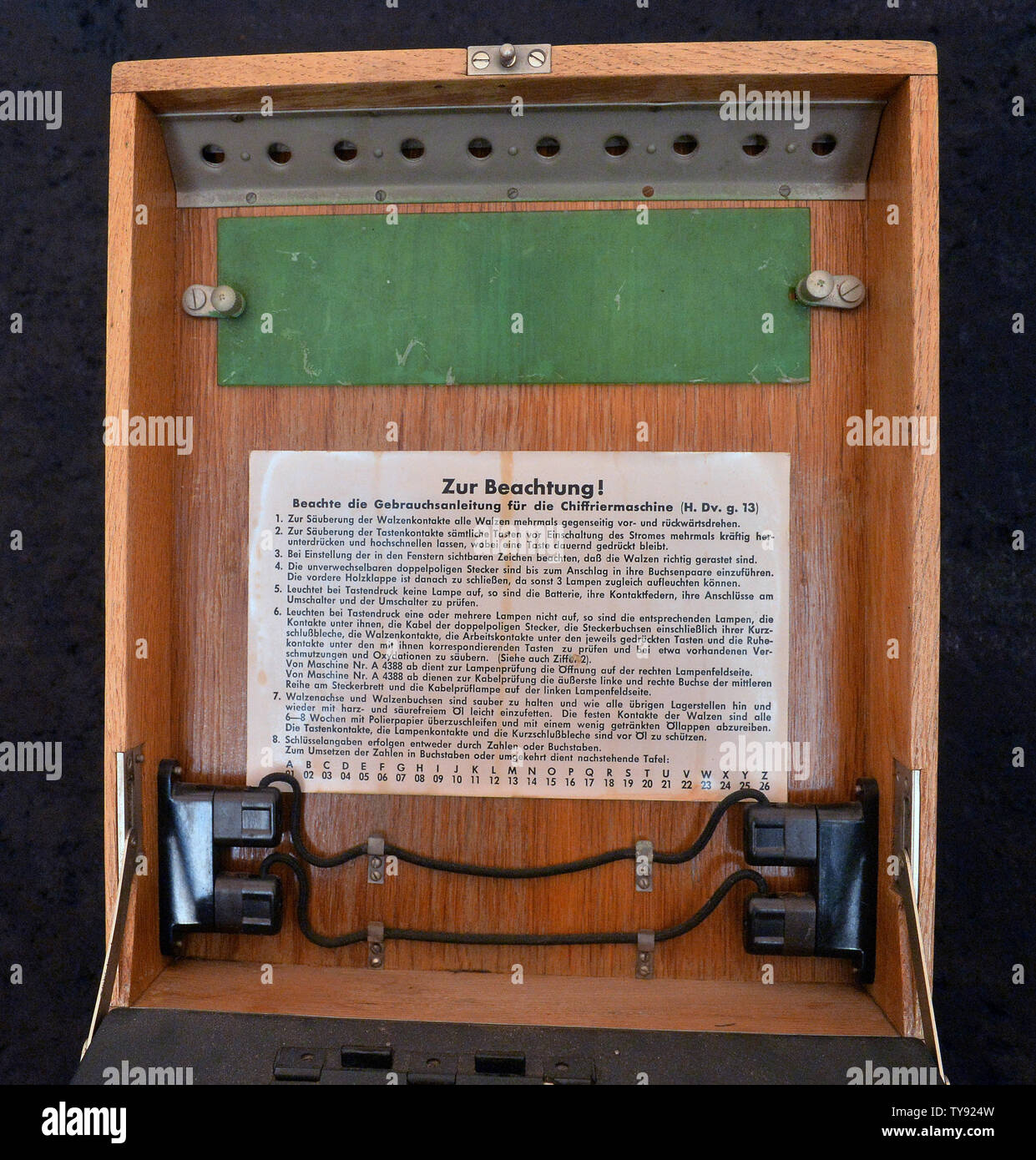 Enigma Cipher Machines High Resolution Stock Photography And Images Alamy