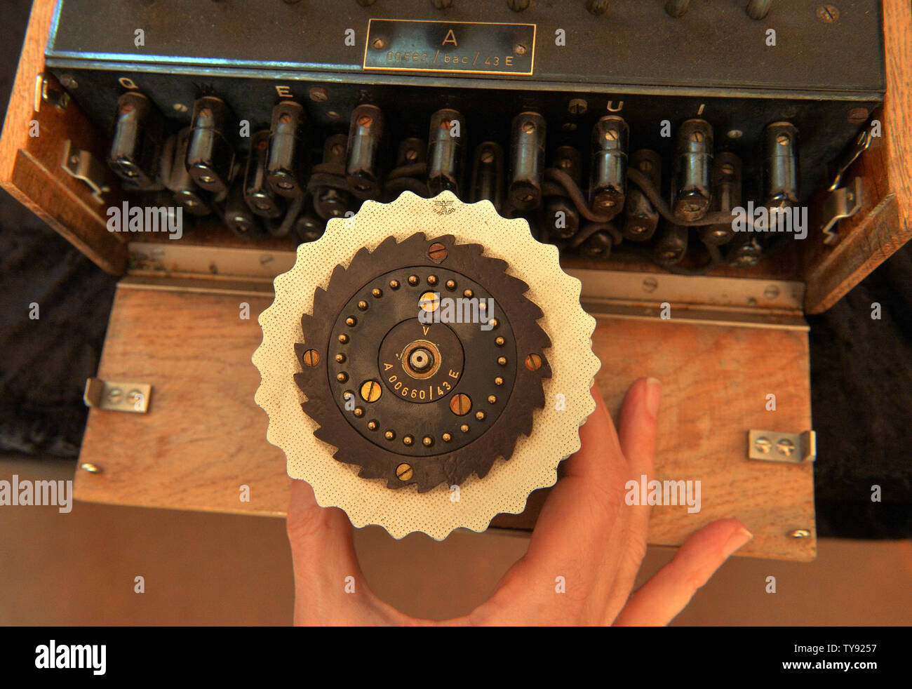 Enigma Cipher Machines High Resolution Stock Photography And Images Alamy