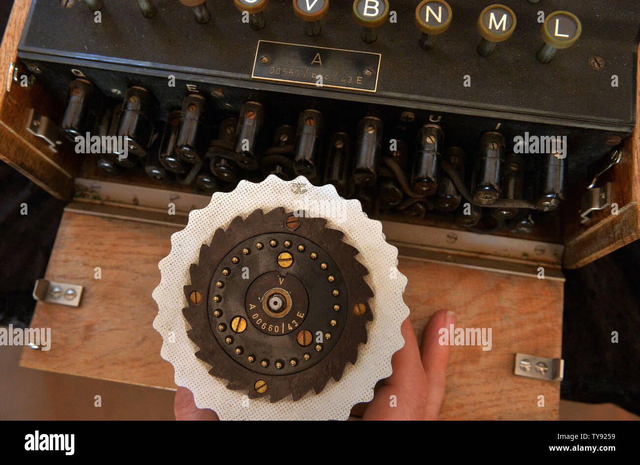 Enigma Cipher Machines High Resolution Stock Photography And Images Alamy