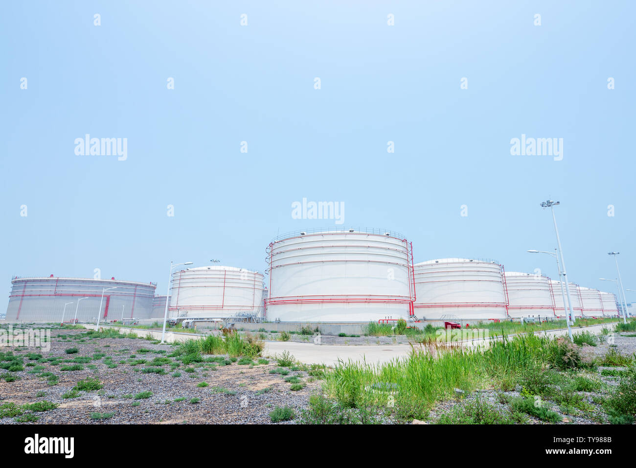 of oil depot Stock Photo Alamy