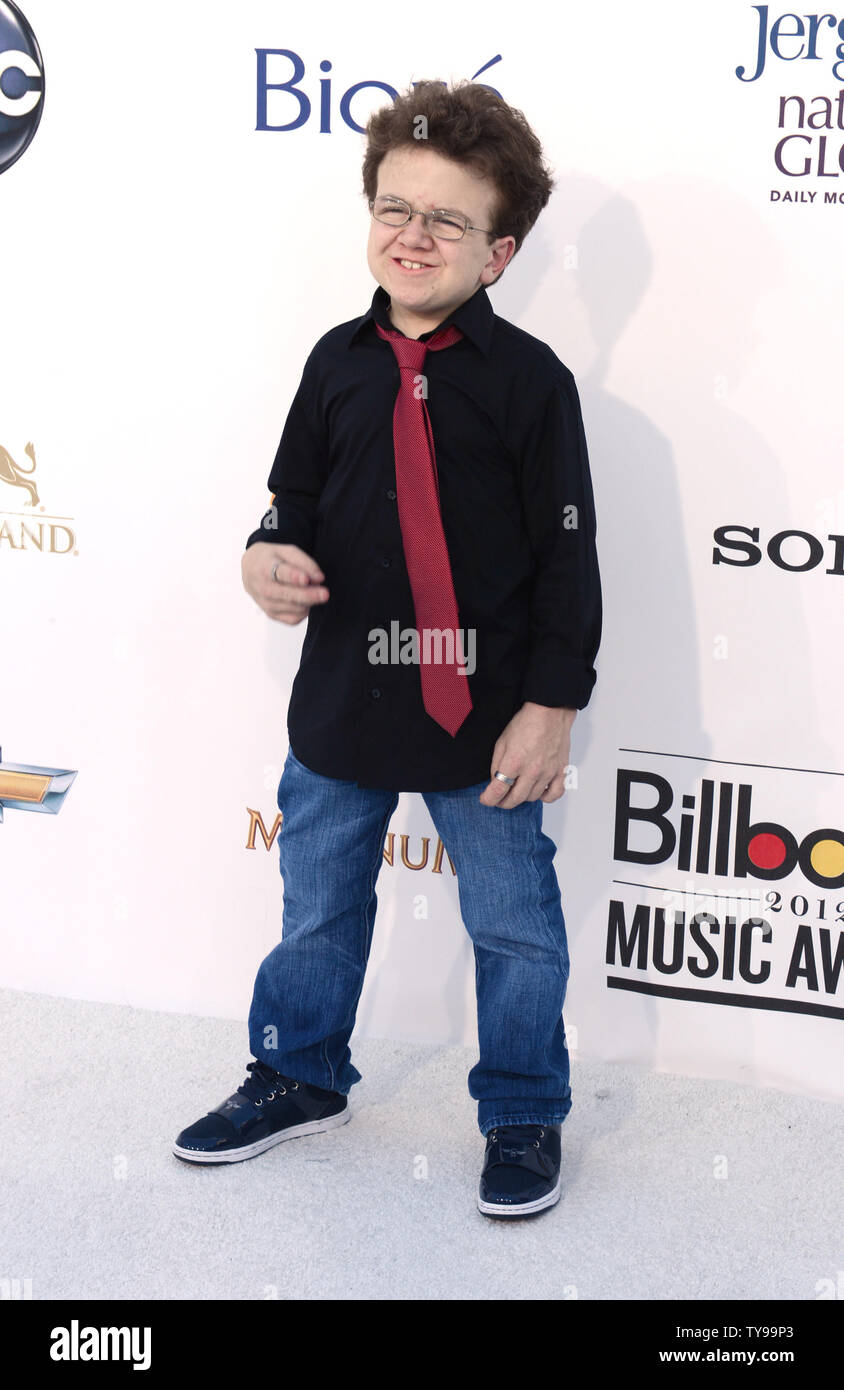 Keenan Cahill arrives at the 2012 Billboard Music Awards at the MGM