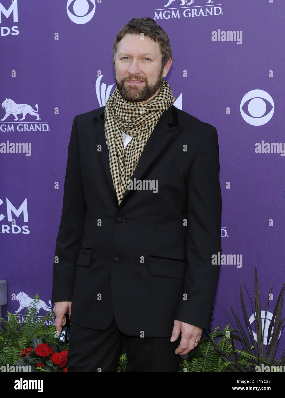 Singer Craig Morgan arrives at the 48th annual Academy of Country Music Awards at the MGM Hotel in Las Vegas, Nevada on April 7, 2013. UPI/David Becker Stock Photo