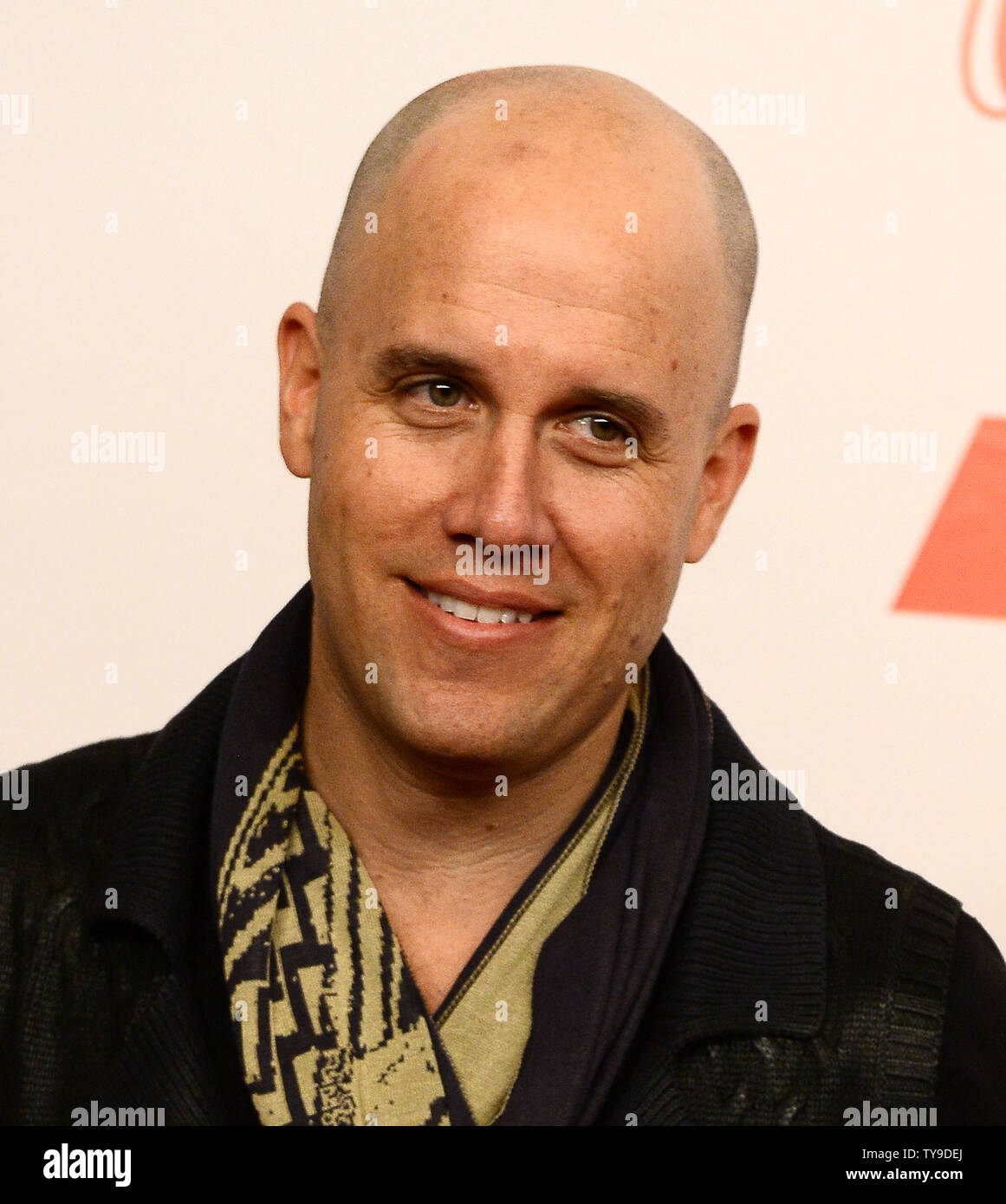 Singer Gianmarco Zignago arrives for the 2013 Latin Recording Academy  Person of the Year honoring Miguel
