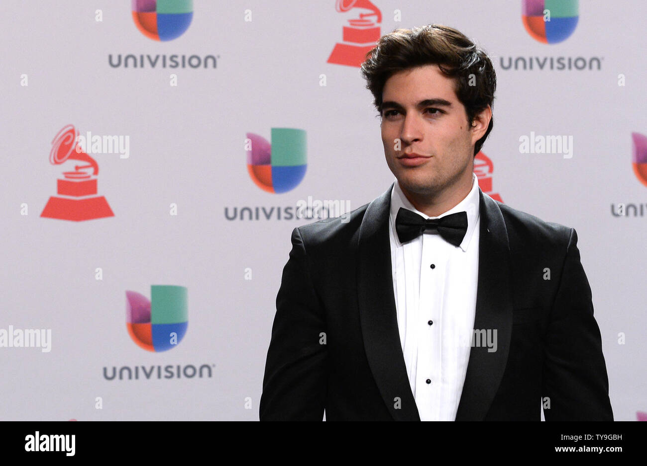 Actor and model Danilo Carrera arrives for the 15th annual Latin Grammy