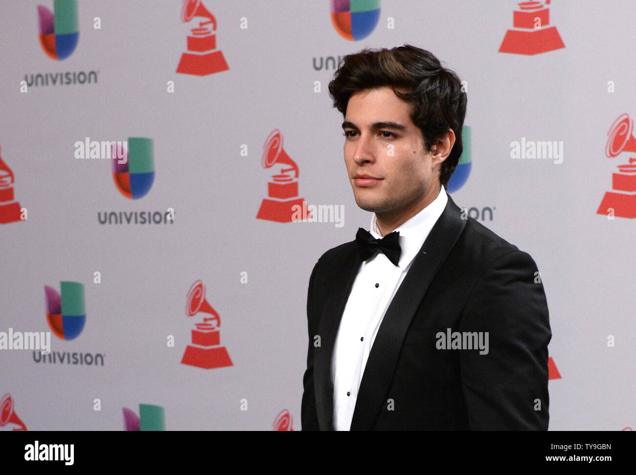 Actor and model Danilo Carrera arrives for the 15th annual Latin Grammy