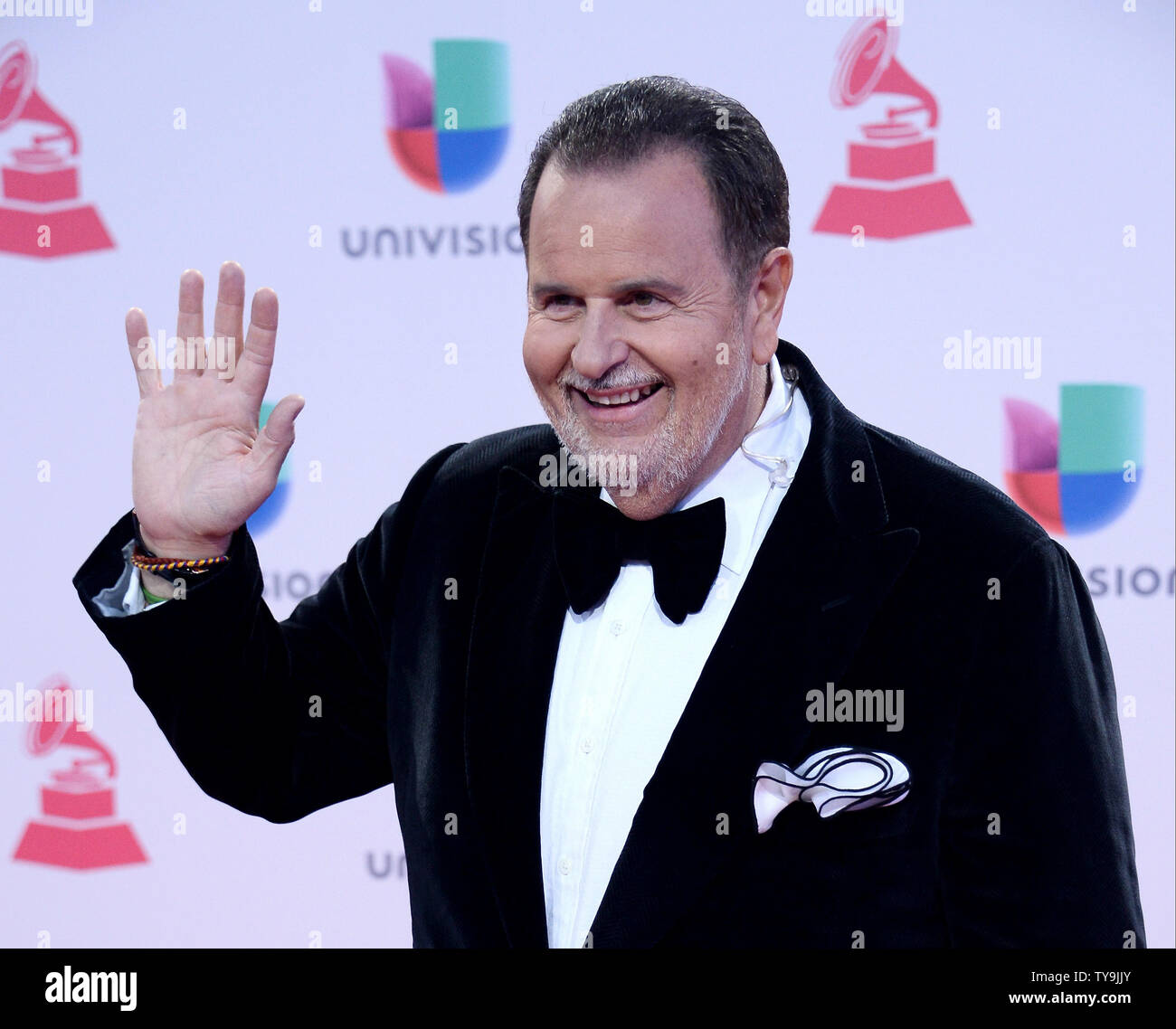 Raul De Molina arrives for the 16th Annual Latin Grammy Awards at the MGM Grand Garden Arena in