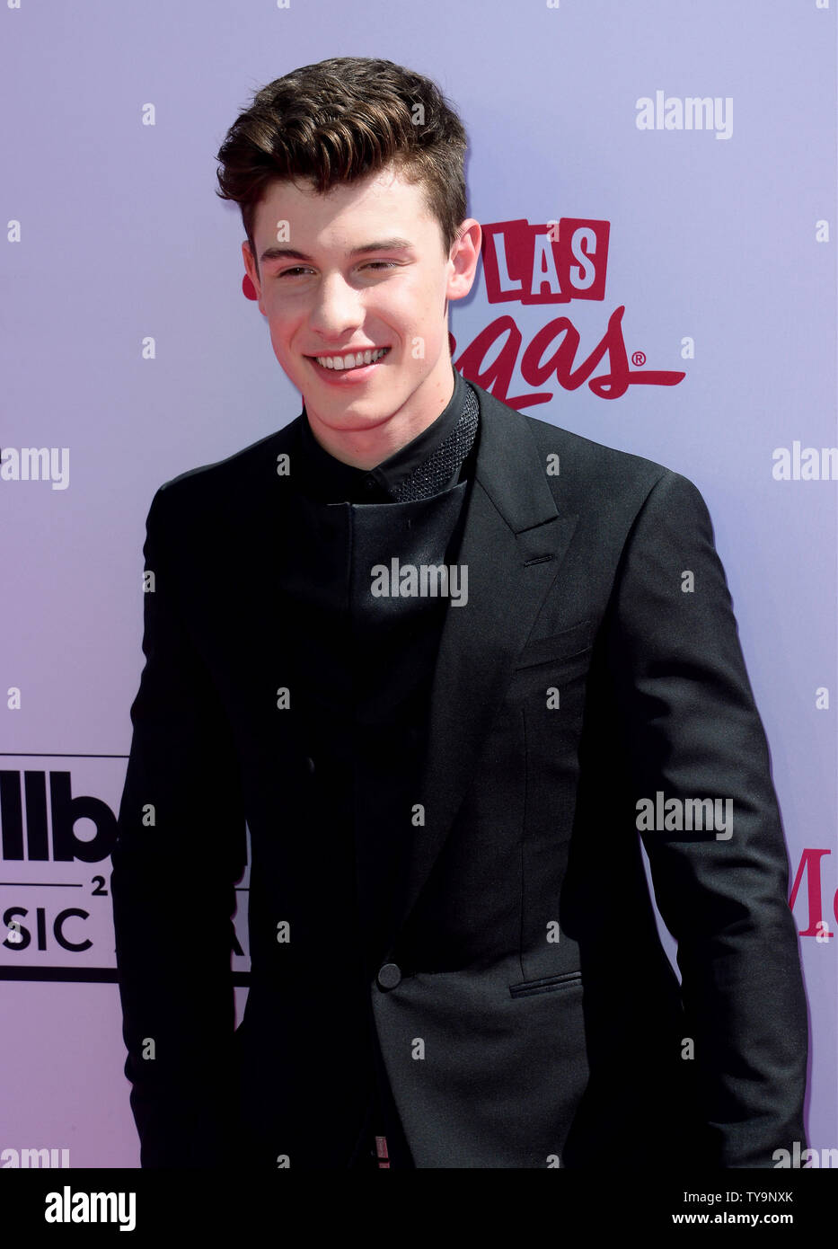 Singer Shawn Mendes attends the annual Billboard Music Awards held at T