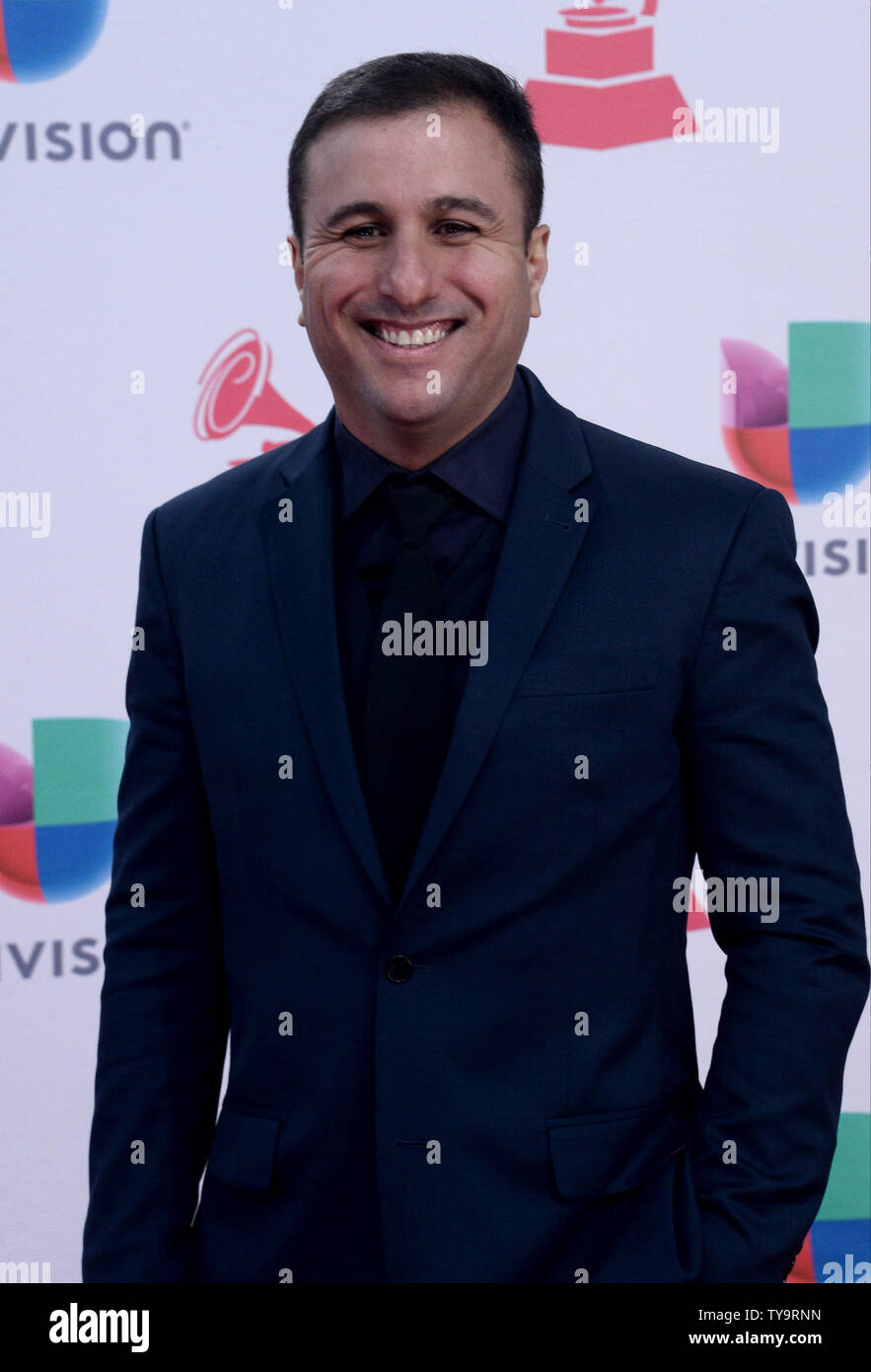 DJ Tubarao arrives on the red carpet for the 17th annual Latin Grammy Awards at T-Mobile Arena in Las Vegas, Nevada on November 17, 2016. Photo by Jim Ruymen/UPI Stock Photo