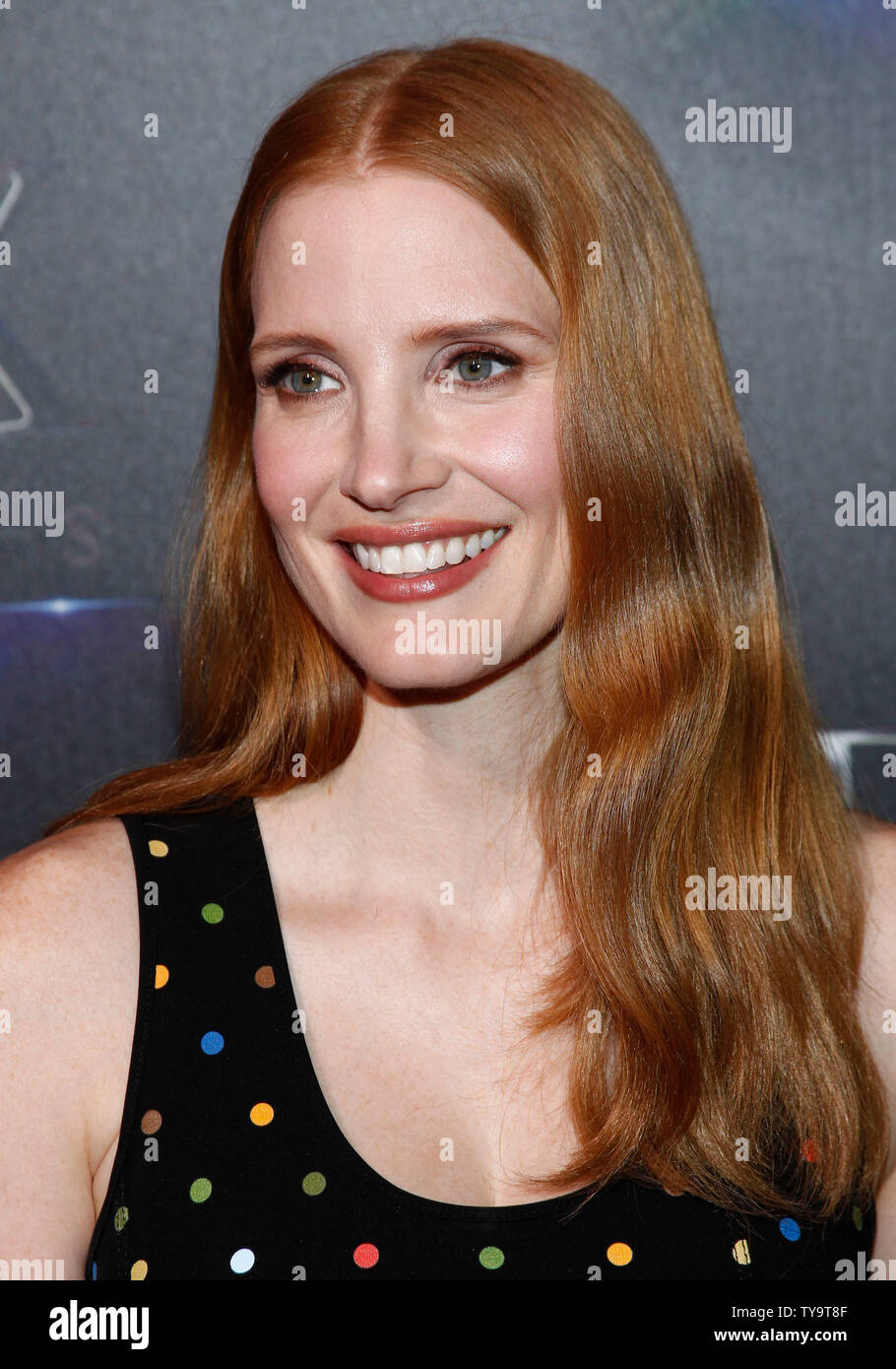 Actress Jessica Chastain arrives for the STXfilms "The State Of The