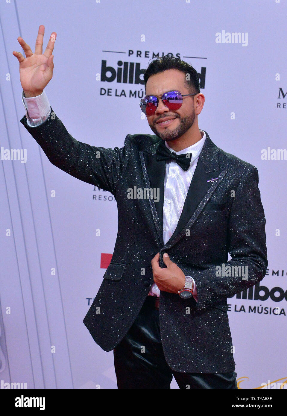 Adal Loreto attends the 26th annual Billboard Latin Music Awards at the Mandalay Bay Events Center in Las Vegas, Nevada on April 25, 2019.   Photo by Jim Ruymen/UPI Stock Photo