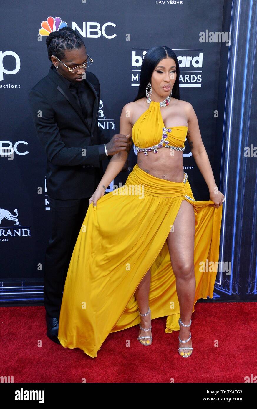 Offset Cardi B Billboard Awards 2019 Dress Slip Cardi B's Outfit At  Billboard Awards 2019  See