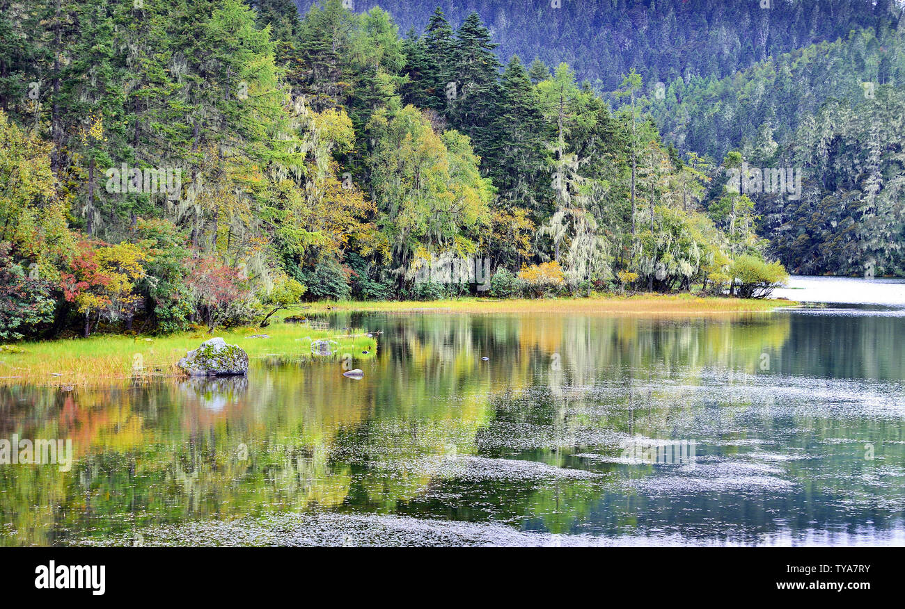 Beautiful autumn scenery lakes hi-res stock photography and images - Alamy