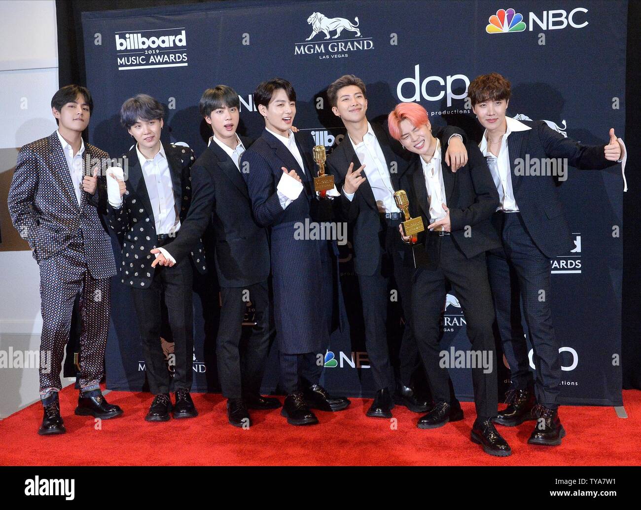J-Hope, V, Jungkook, Jimin, Suga, Jin, and RM of BTS appear