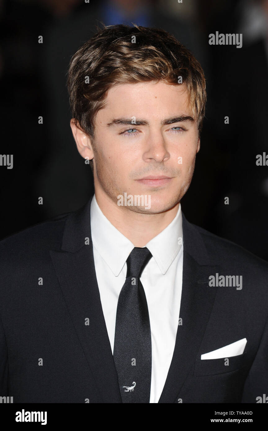 Actor Zac Efron arrives for the movie premiere of 