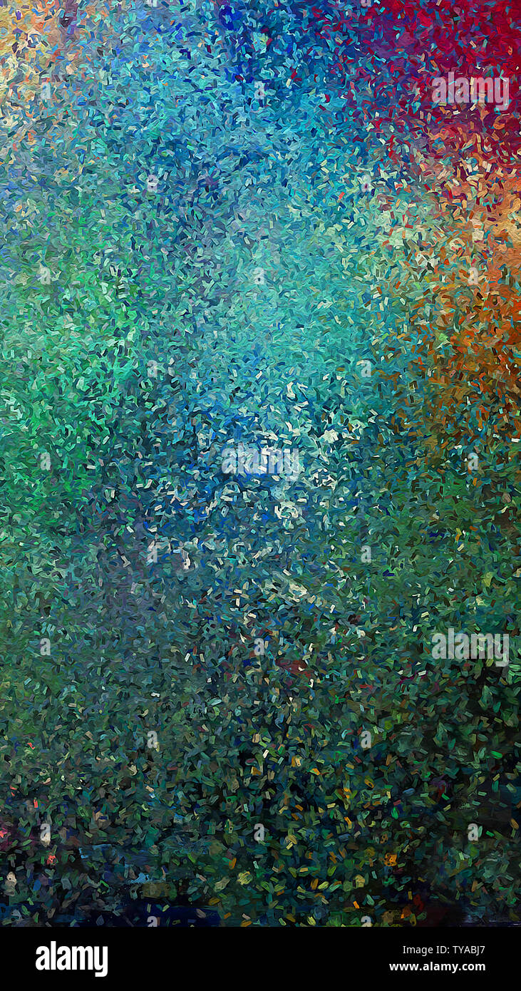 Abstract waves painting hi-res stock photography and images - Alamy