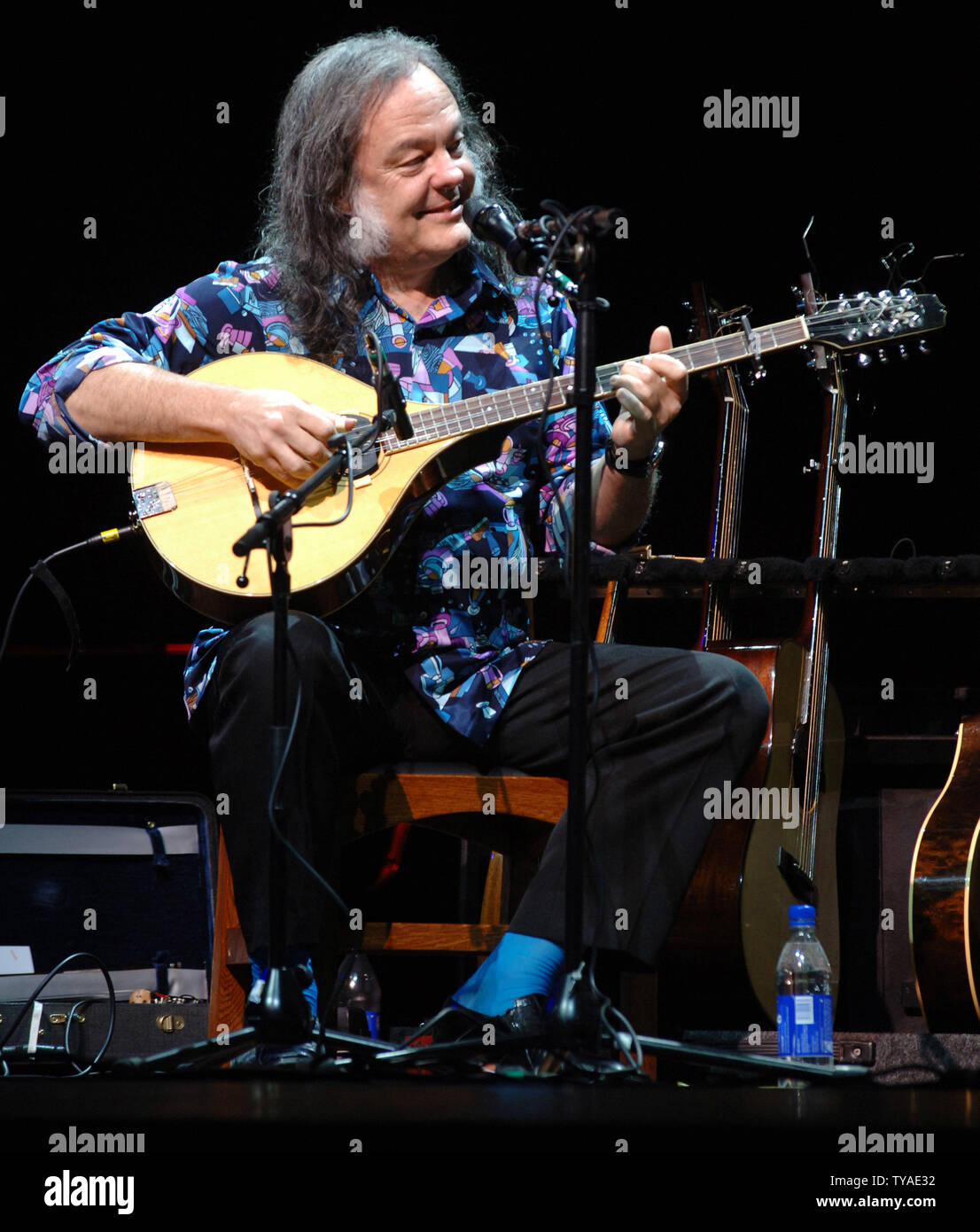 American singer/guitarist David Lindley performs at Theatre Royal ...
