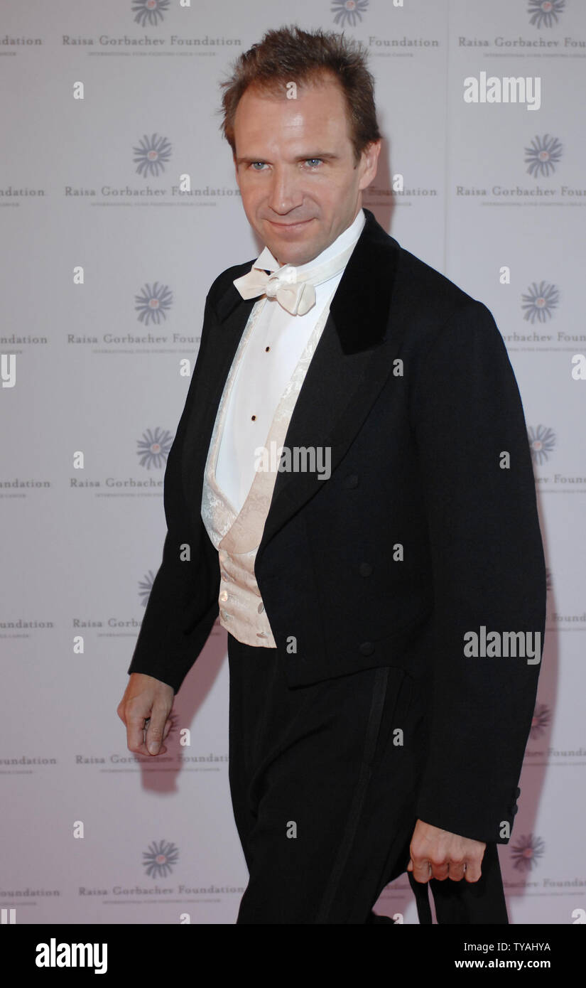 British actor ralph fiennes attends hi-res stock photography and images ...