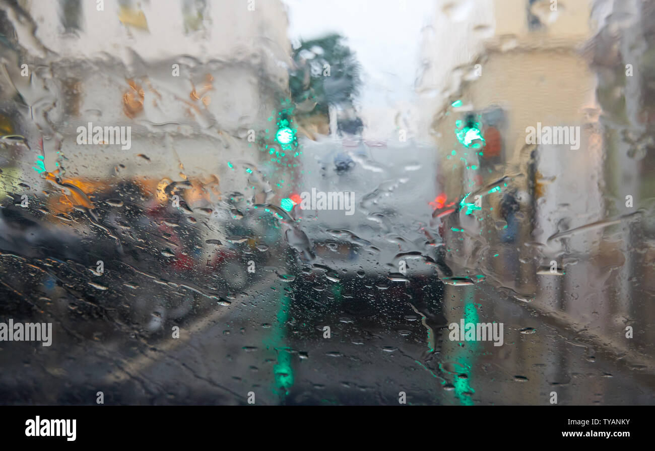 Car through window house hi-res stock photography and images - Alamy