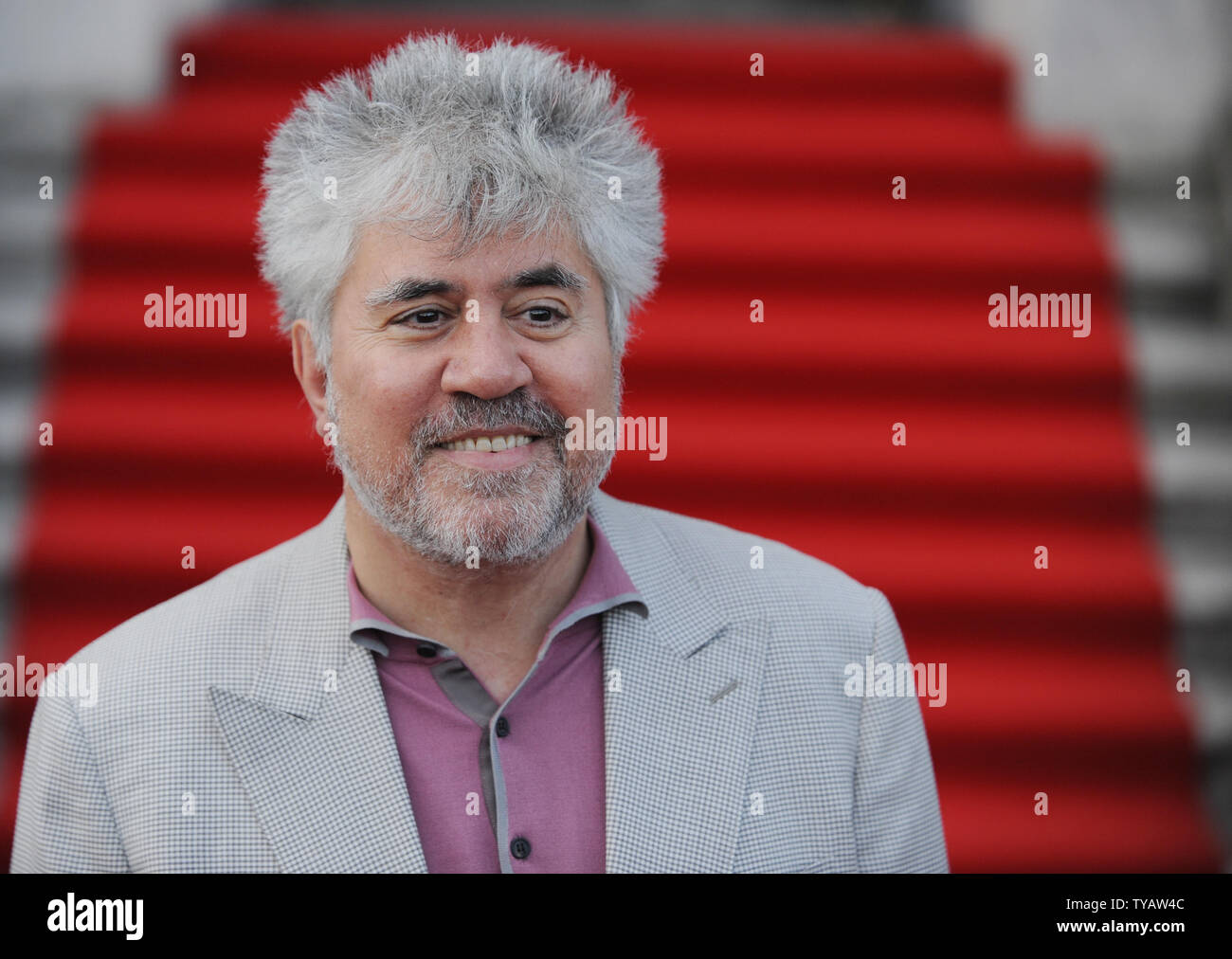 Spanish director Pedro Almodovar attends the premiere of 