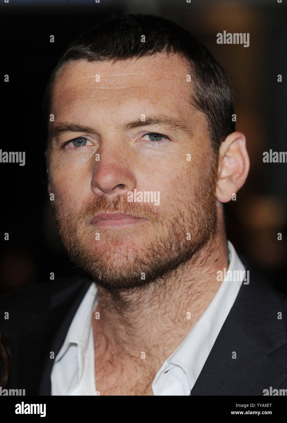American actor Sam Worthington attends the world premiere of 