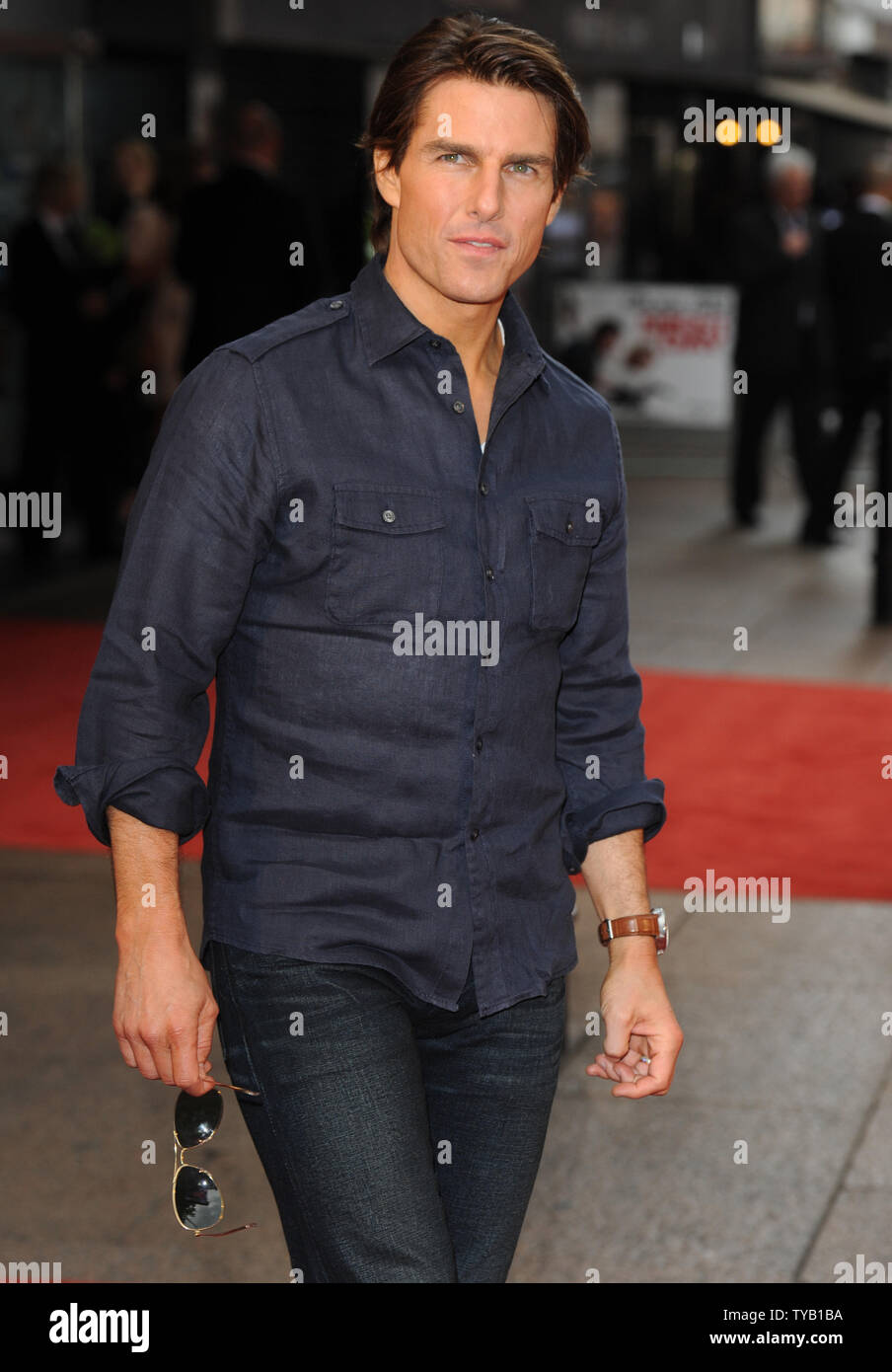 American actor Tom Cruise attends the premiere of “Knight And Day” at