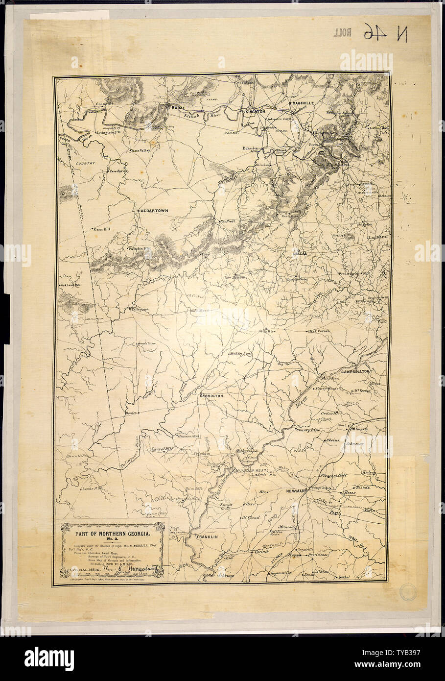 Part of Northern Georgia Compiled under the direction of Capt. Wm. E ...