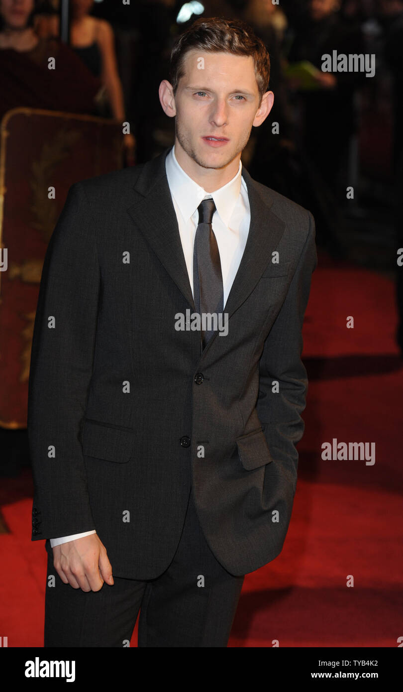 British actor Jamie Bell attends the premiere of 'The Eagle' at Empire, Leicester Square in London on March 9, 2011.     UPI/Rune Hellestad Stock Photo
