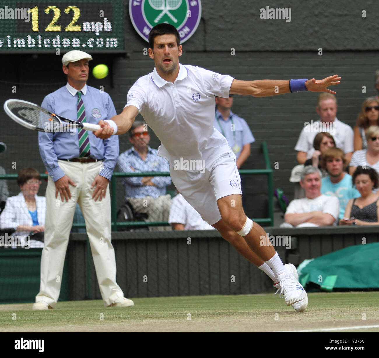 WIMBLEDON 2011 MEN'S FINAL NOVAK DJOKOVIC BEATS RAFAEL NADEL