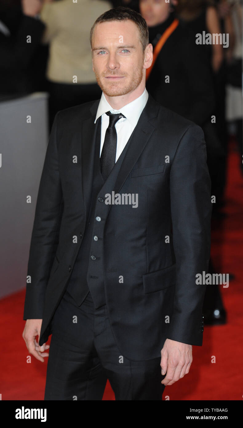 Irish German Actor Michael Fassbender Attends The Orange British Academy Film Awards At The 