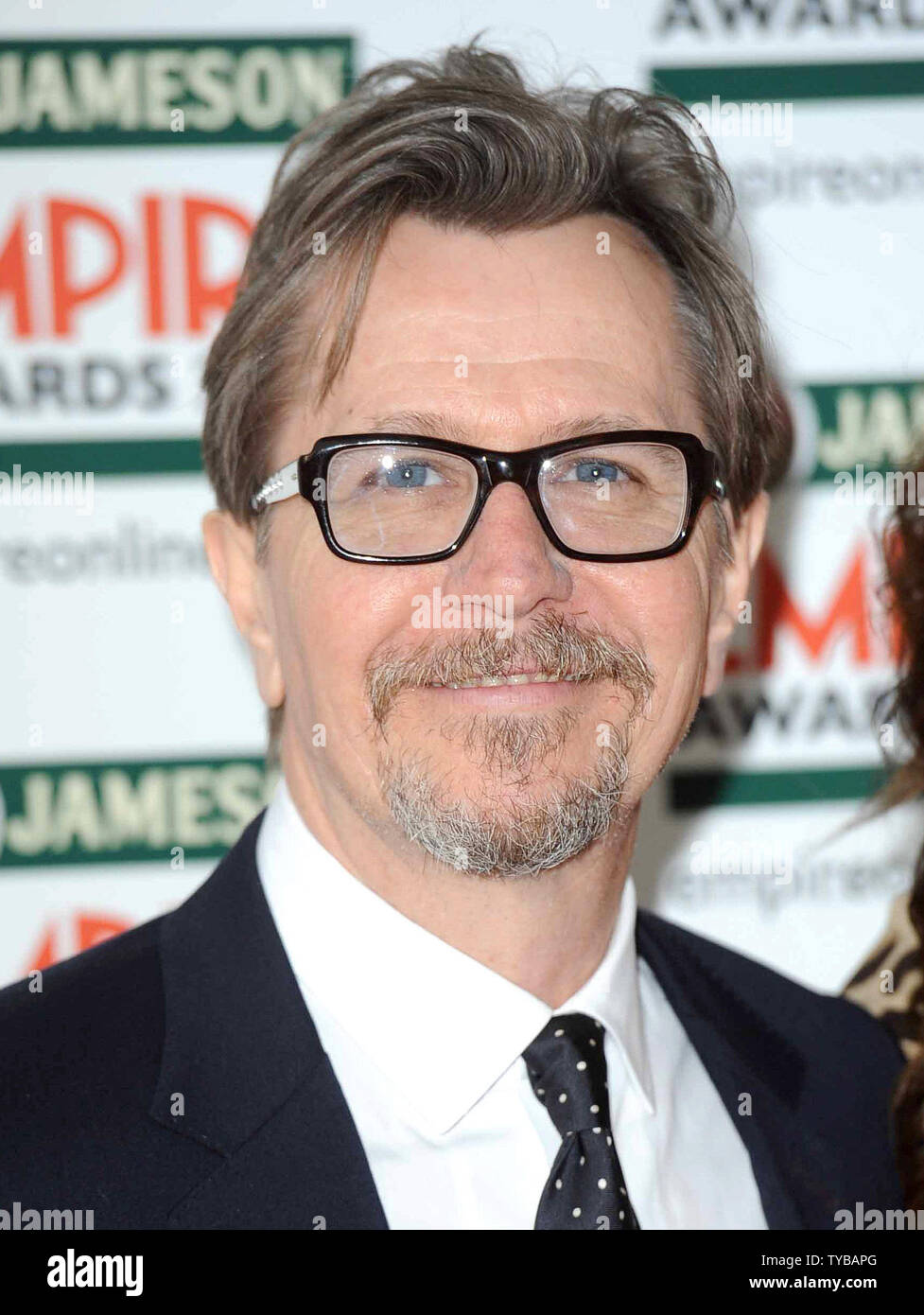 English Actor Gary Oldman Attends The Empire Awards 2012 At