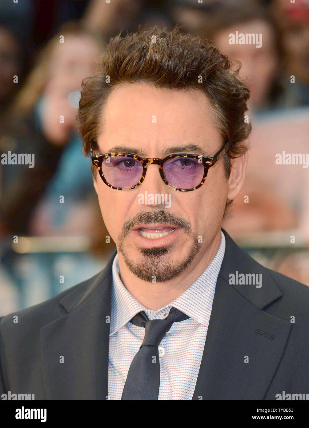 Rd Jr American actor Robert Downey Jr attends The European Premiere of ...