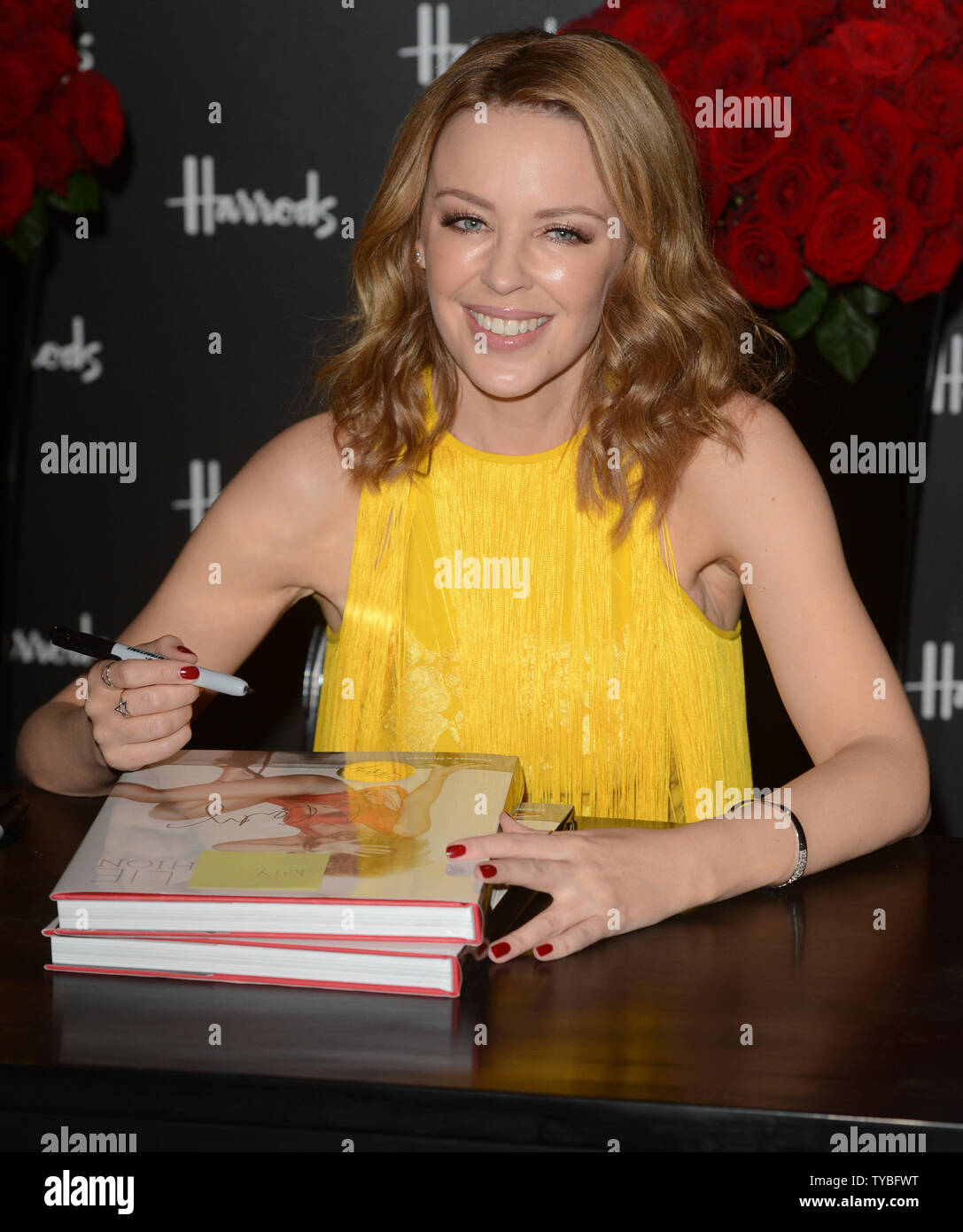 Kylie minogue kylie fashion book hi-res stock photography