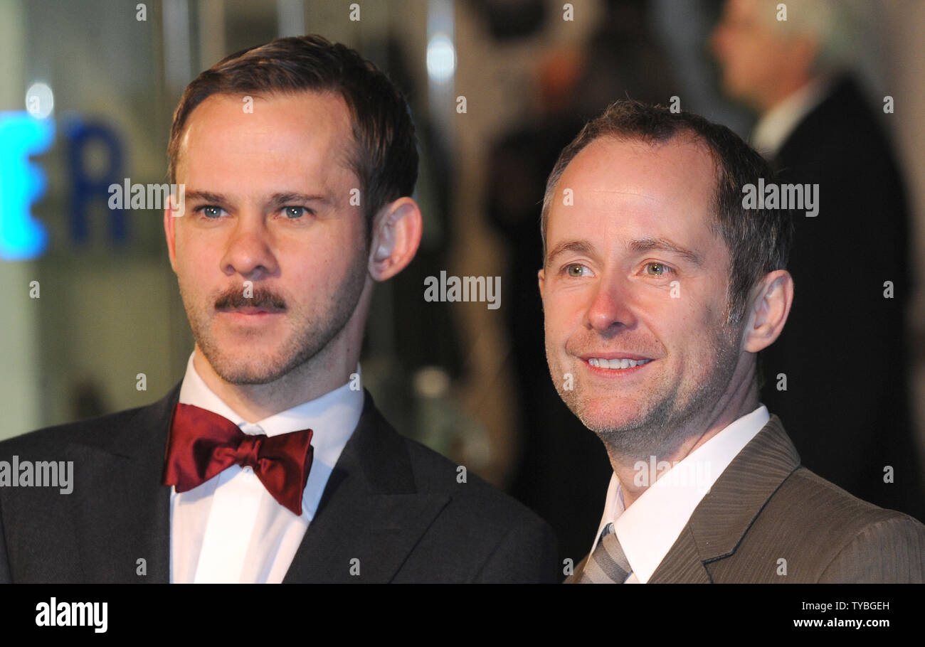 English actor Dominic Monaghan and Scottish actor Billy Boyd attend The