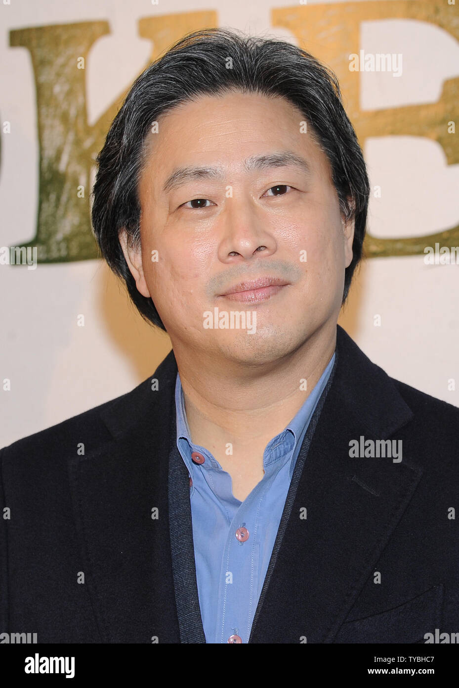 South Korean film director Park Chan-Wook attends a special screening of 'Stoker' at The Curzon Soho in London on February 17, 2013.     UPI/Paul Treadway Stock Photo