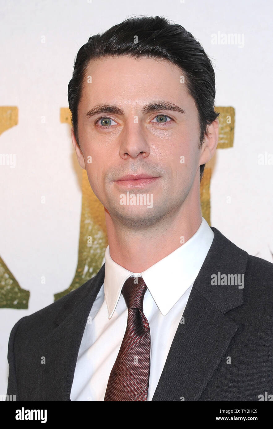 English actor Matthew Goode attends a special screening of "Stoker" at The Curzon Soho in London