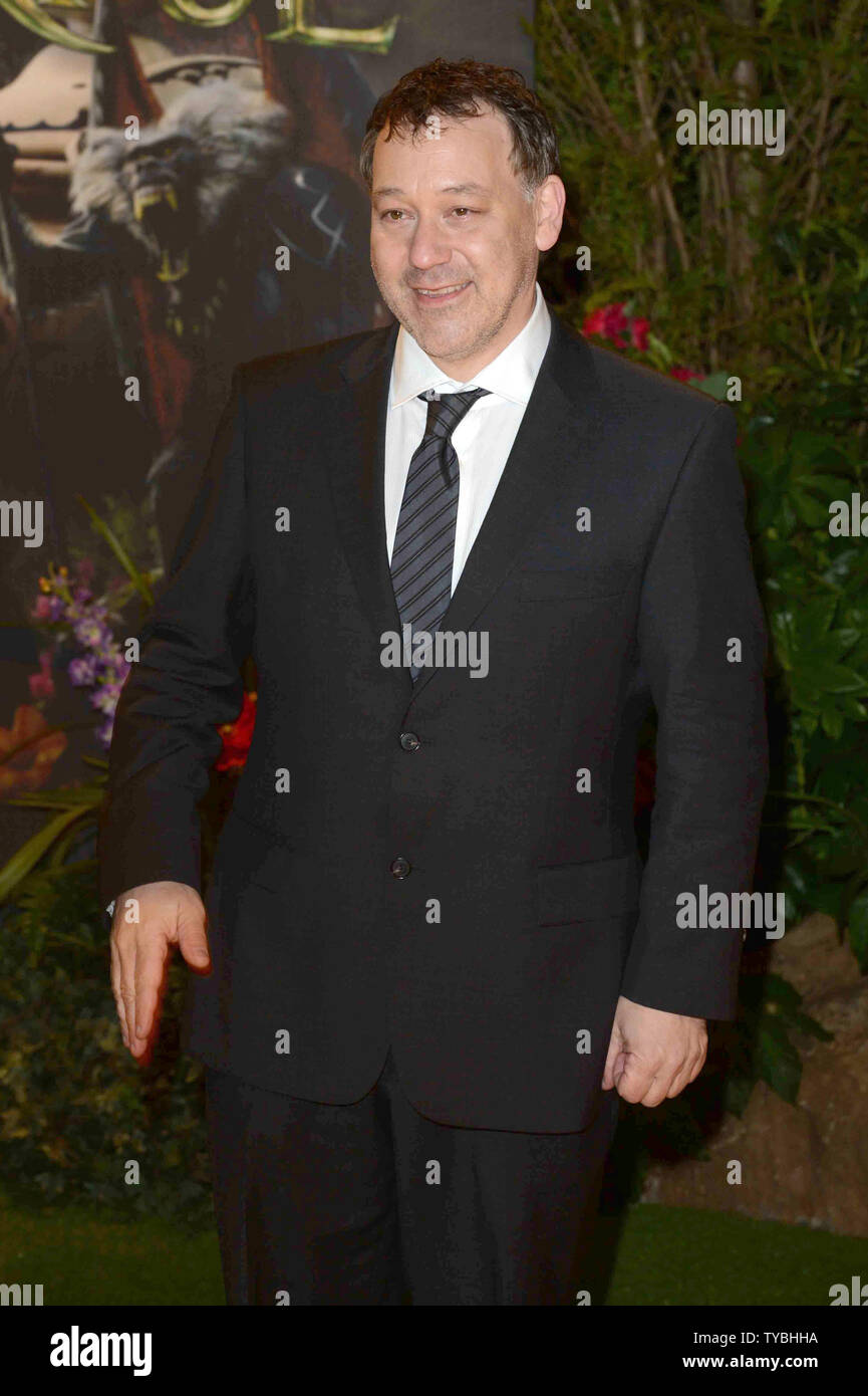 American director Sam Raimi attends the The European premiere of 