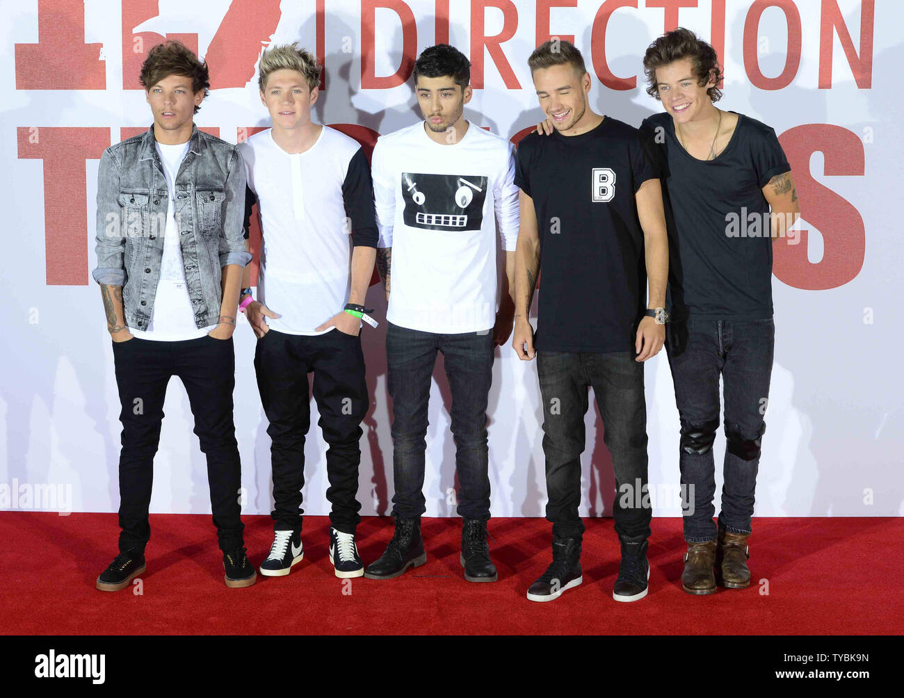 Niall Horan, Zayn Malik, Liam Payne, Harry Styles and Louis Tomlinson ...