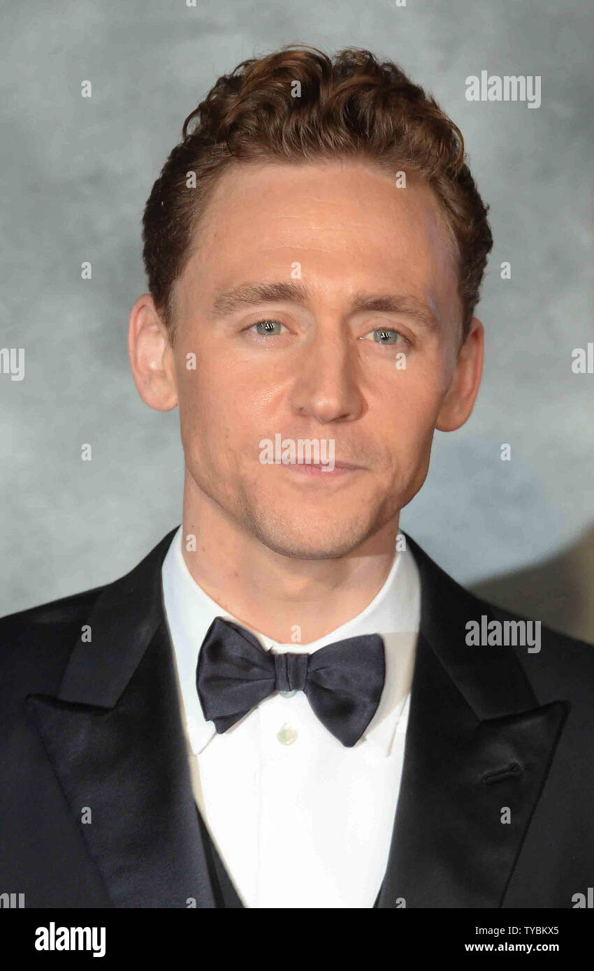 English actor Tom Hiddleston attends the World Premiere of 