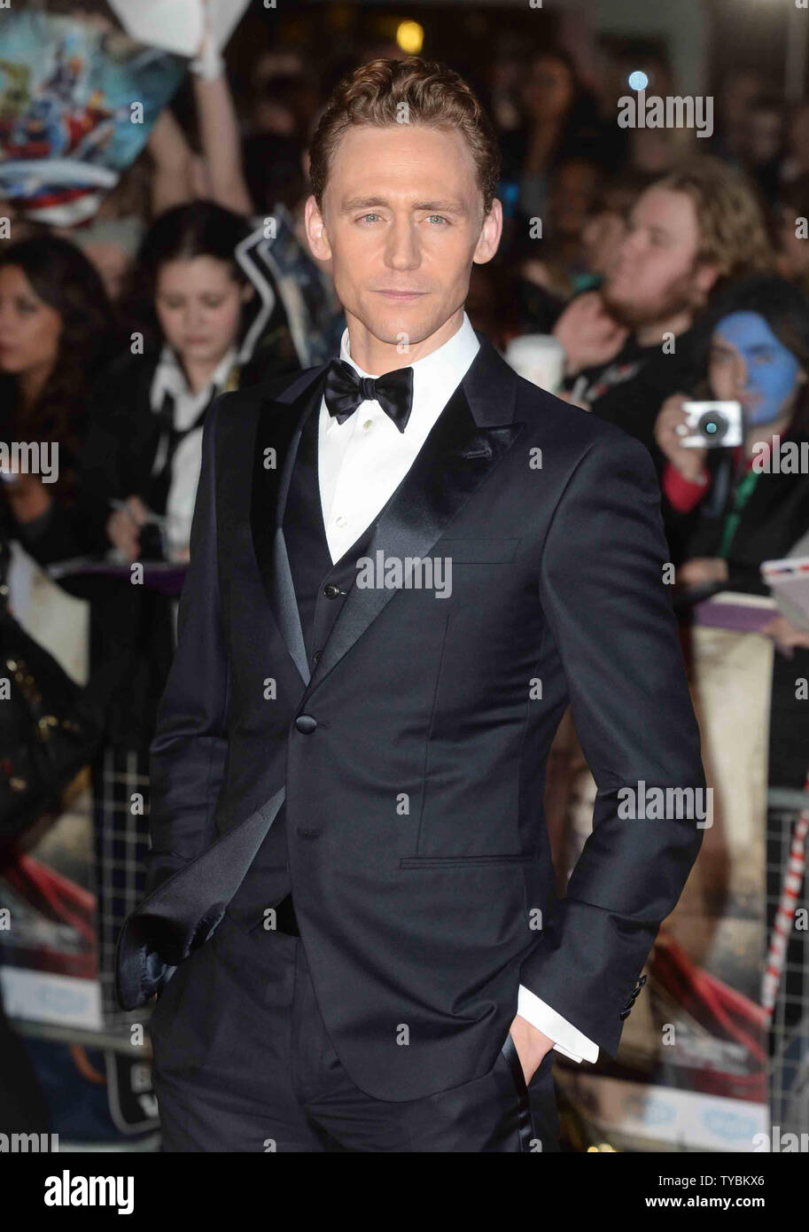 English actor Tom Hiddleston attends the World Premiere of 